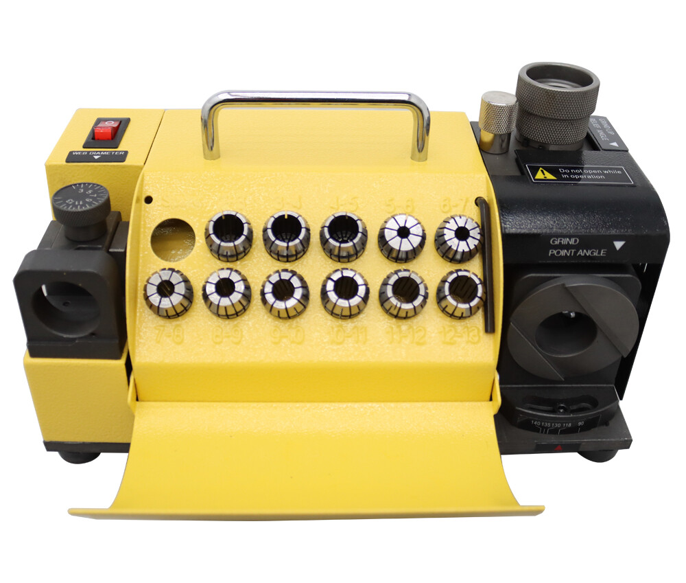 110v Drill Bits Grinder Sharpener Grinding Machine with 11collets: ф3 - 13 mm