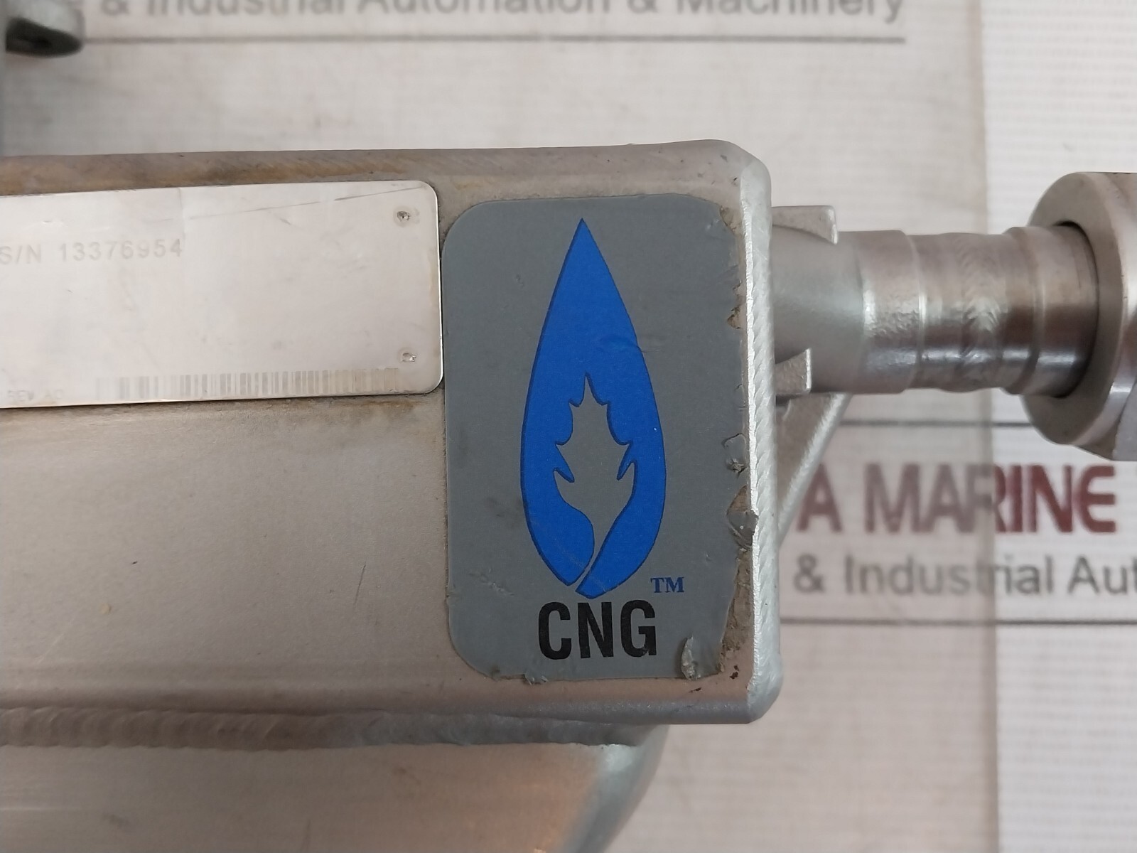 MICRO MOTION CNG050S239NCAZEZZZ Mass Flow Sensor ASME B31.3 (Not Working)