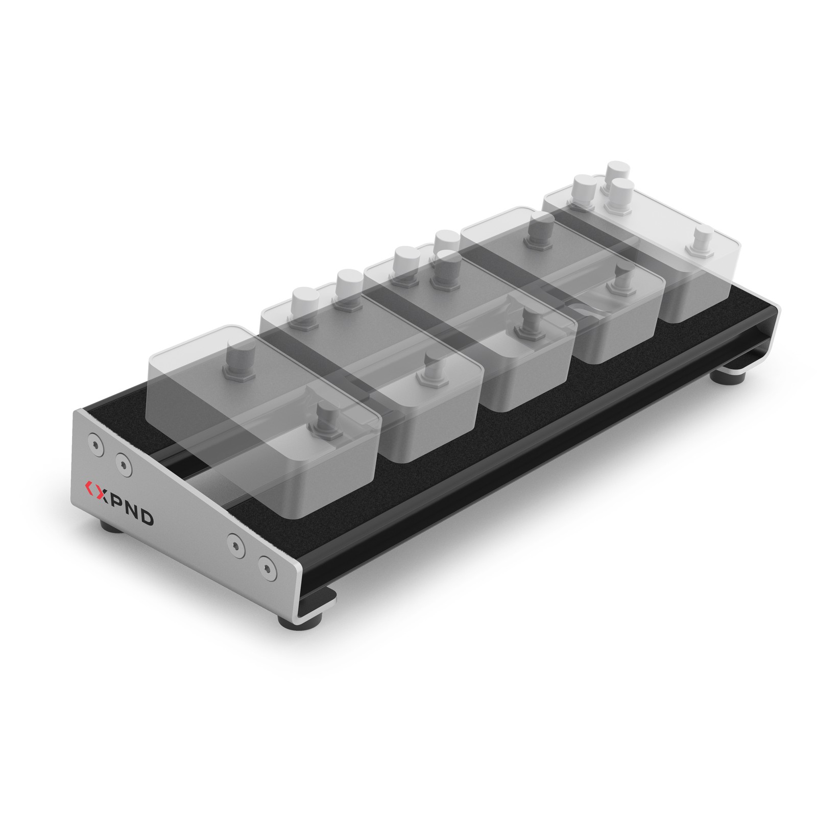 D'Addario XPND Core Single Row Pedalboard