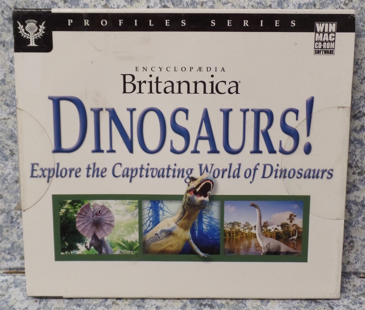 Software PC Encyclopaedia Britannica Dinosaurs NEW