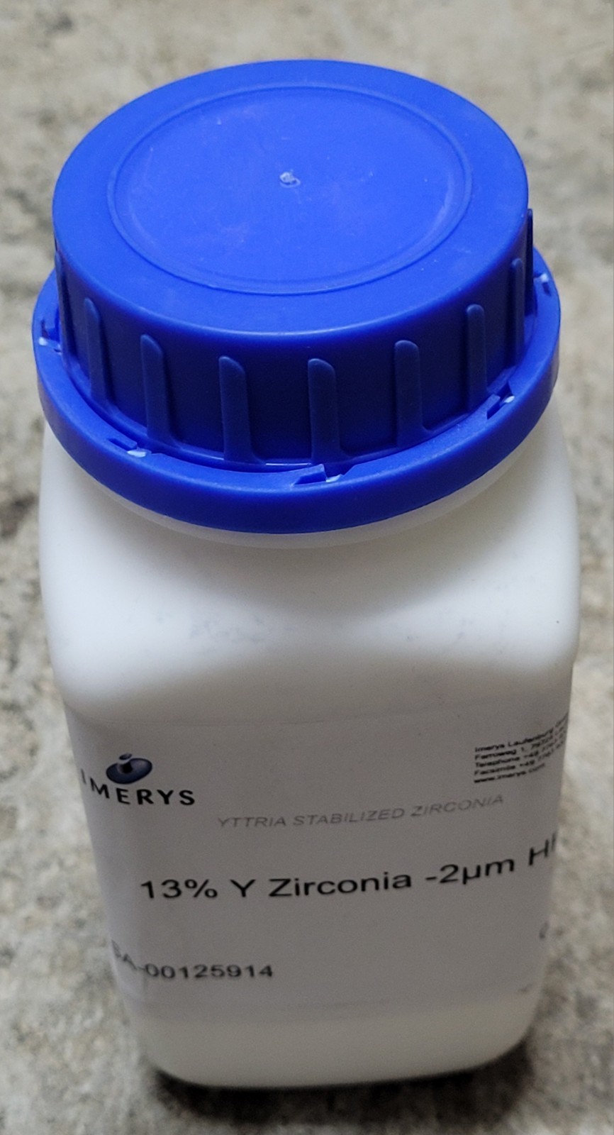 Imerys 13% Y Zirconia 0.5kg SA-00125914