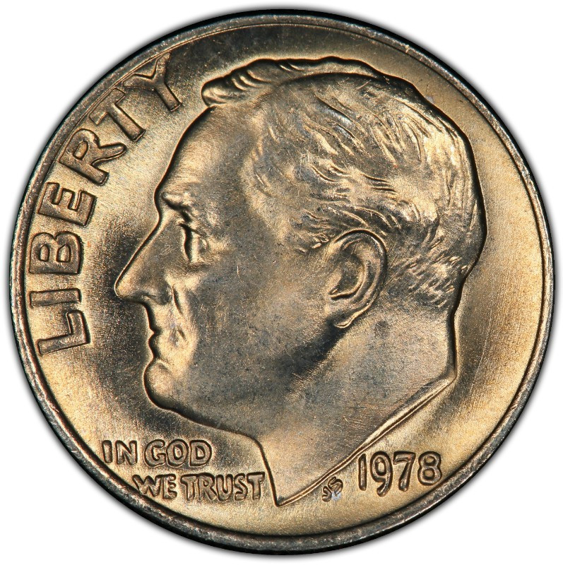 1978 P Mint State Roosevelt Dime 10C