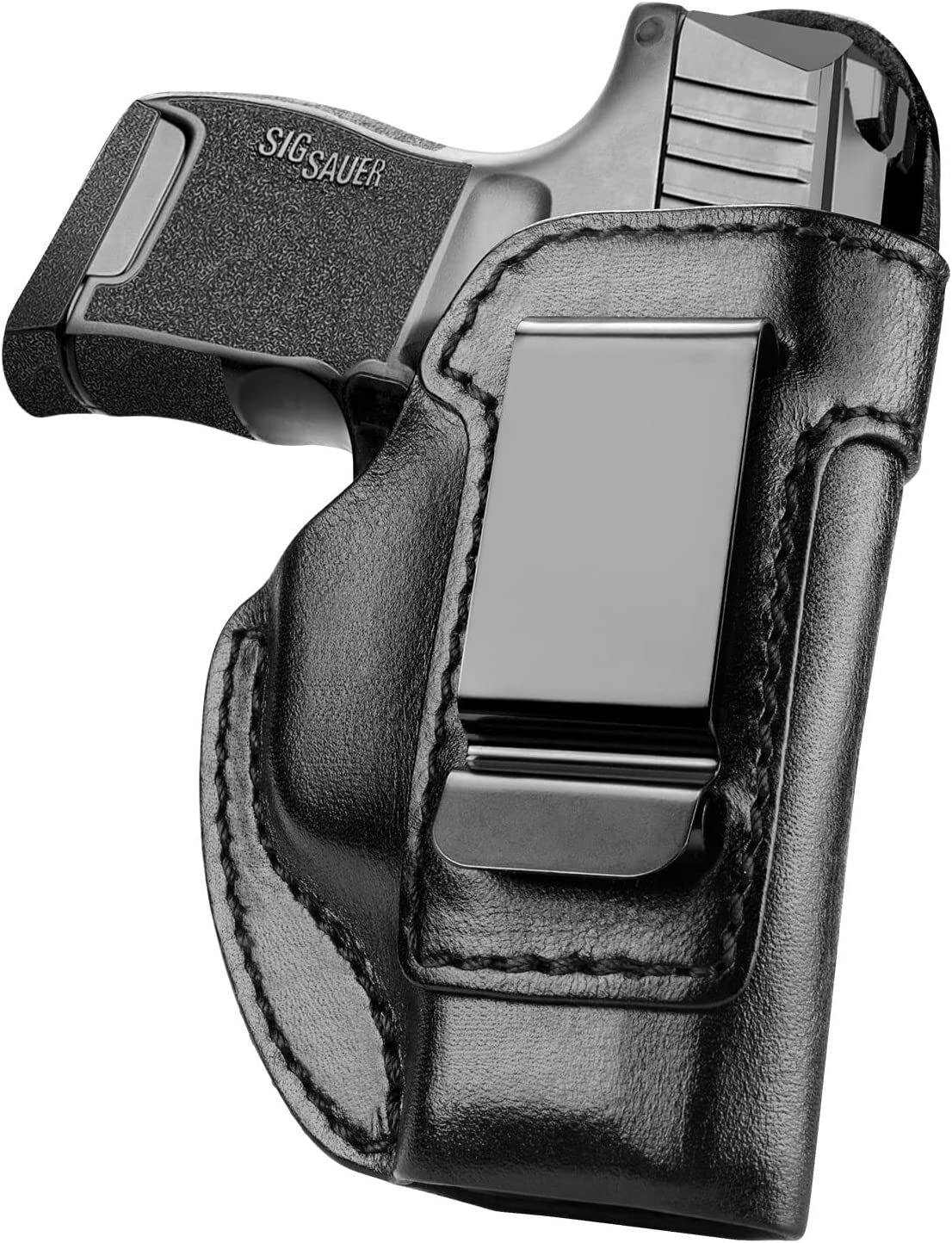 IWB Leather Holster for Sig P365/P365 SAS/P365X/P365 XL/P365-380/P365 ROSE-380