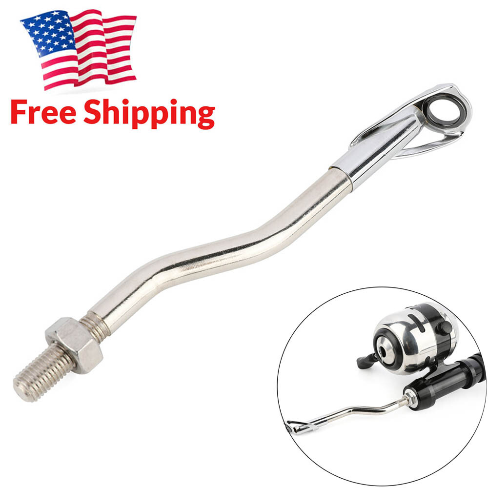 Archery Bowfishing Rod Attachment Reel Seat Shoot Thru Rod Stabilizer Fishing