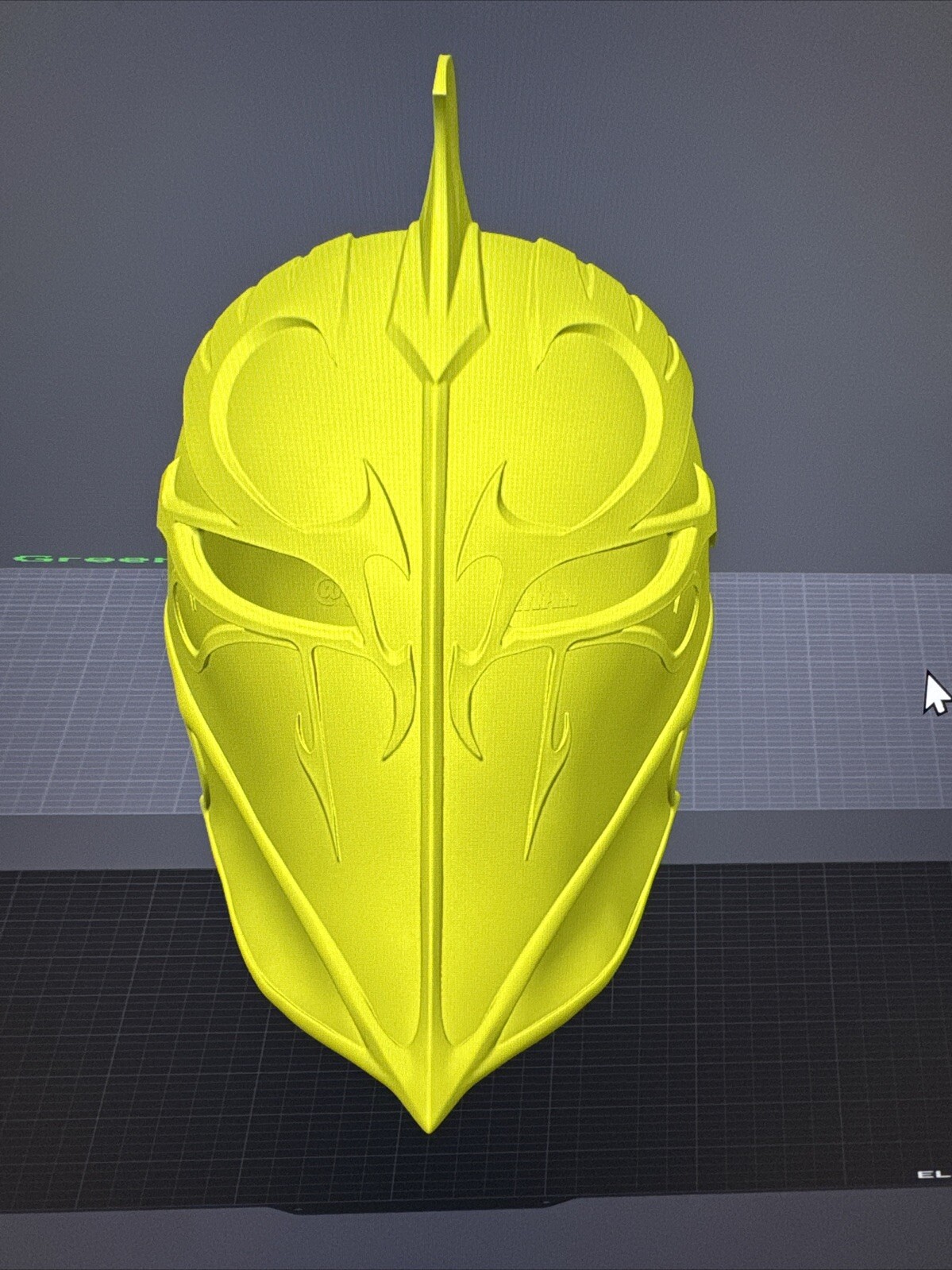 Doctor Fate Helmet PLA Cosplay Headgear Mask Helmet Custom Print Job