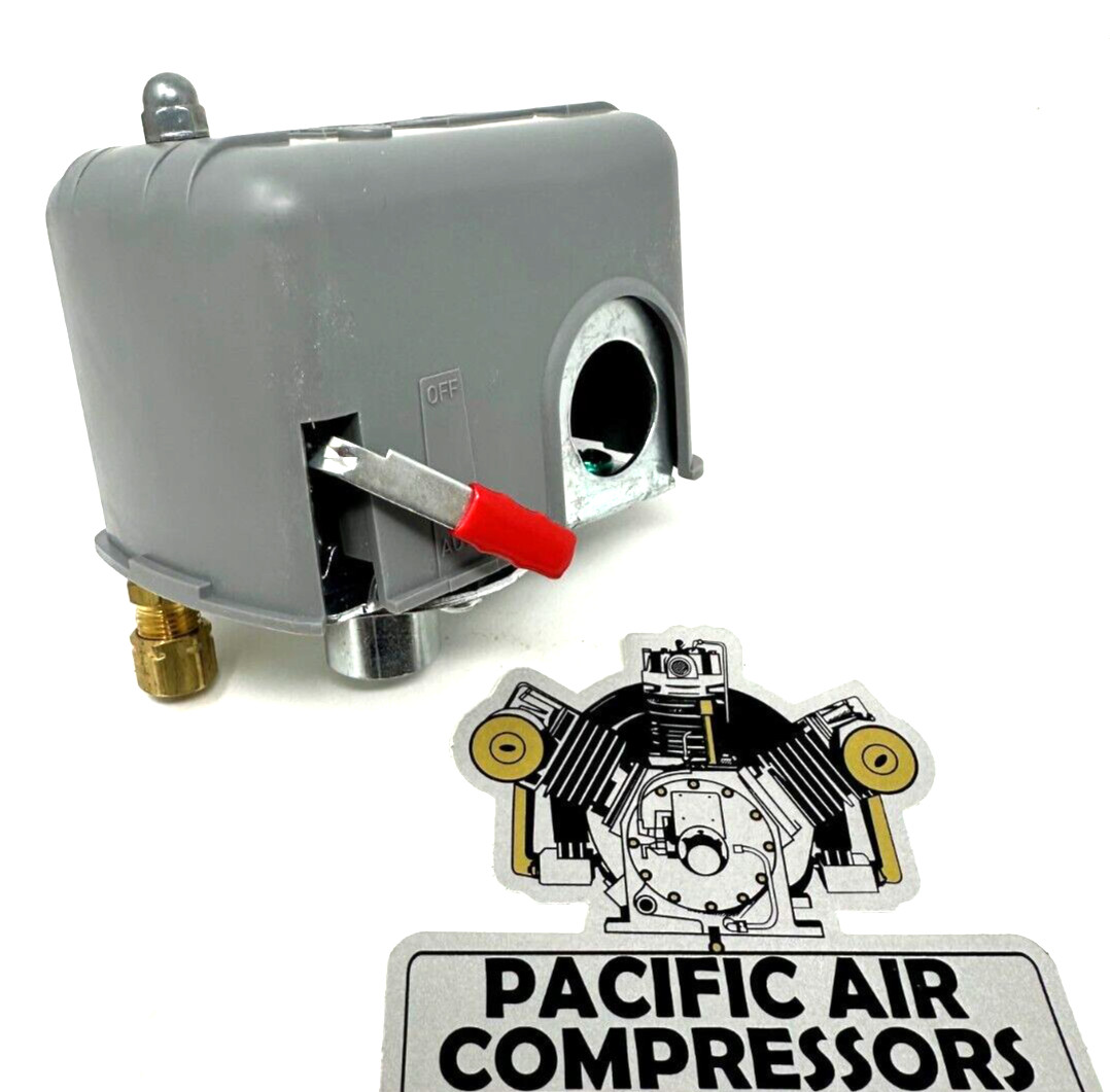 Square D Air Compressor Pressure Switch For 2 Stage Units 135 / 175 psi 9013fhg