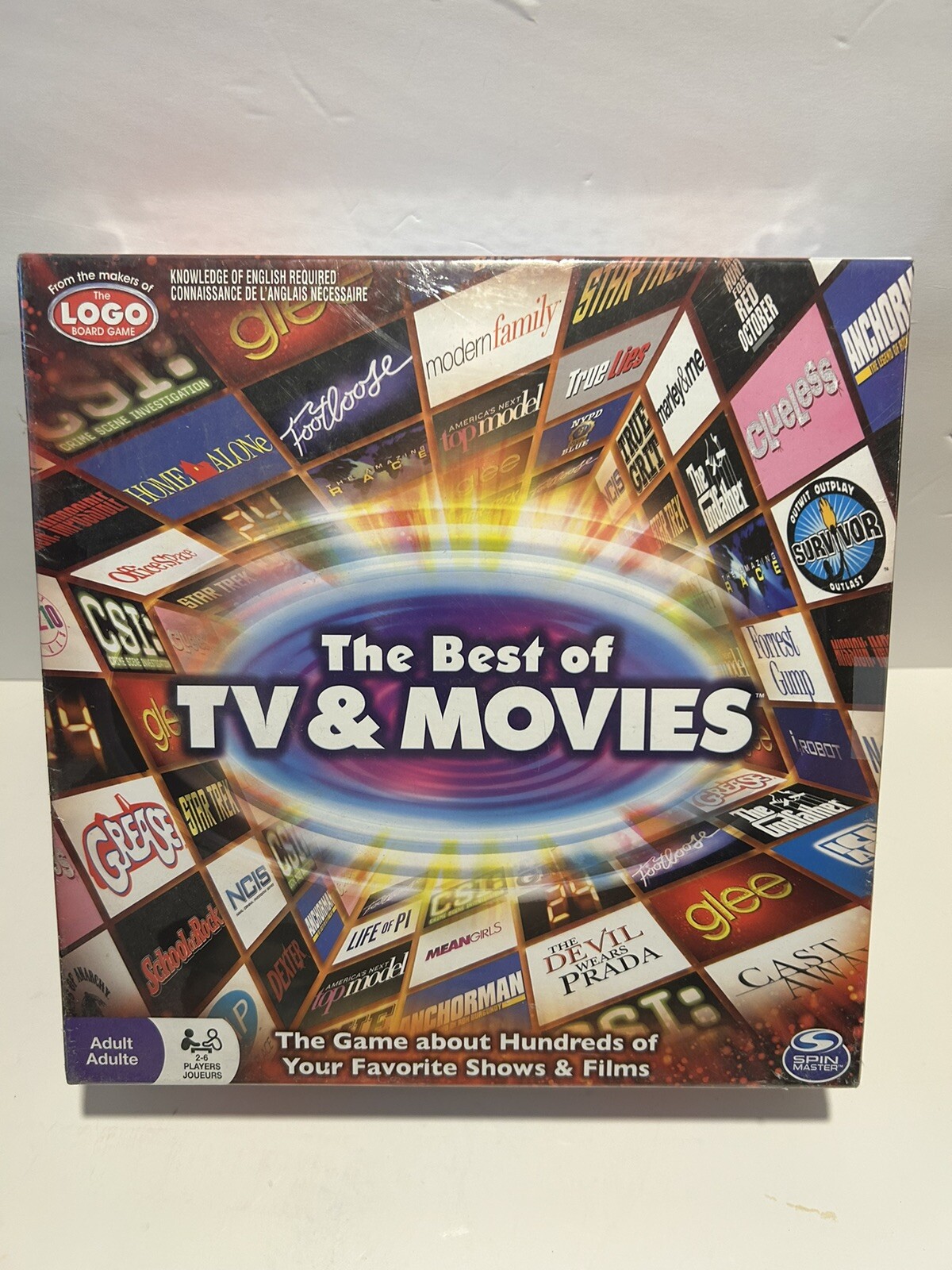 Trivia Board Game The Best Of TV And Movies Family Night Playtime Party Sealed
