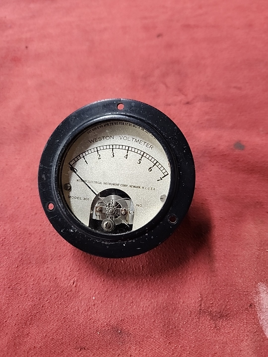 Weston Model 301 Voltmeter 6 Volt - Tested - Working - Accurate