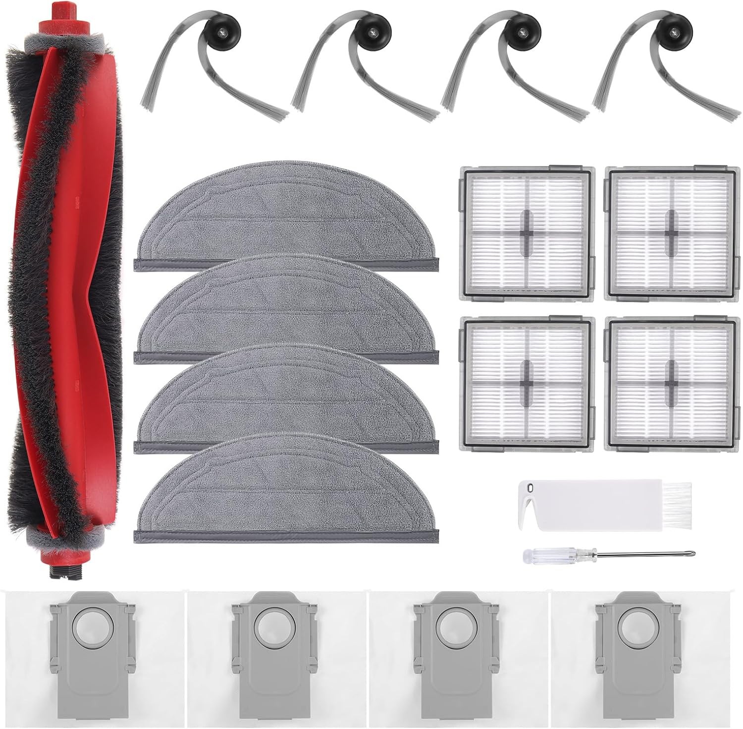 Q10S5 Accessories Replacement Kit for Roborock Q10 S5 Q10 S5 Plus Robot Vacuum