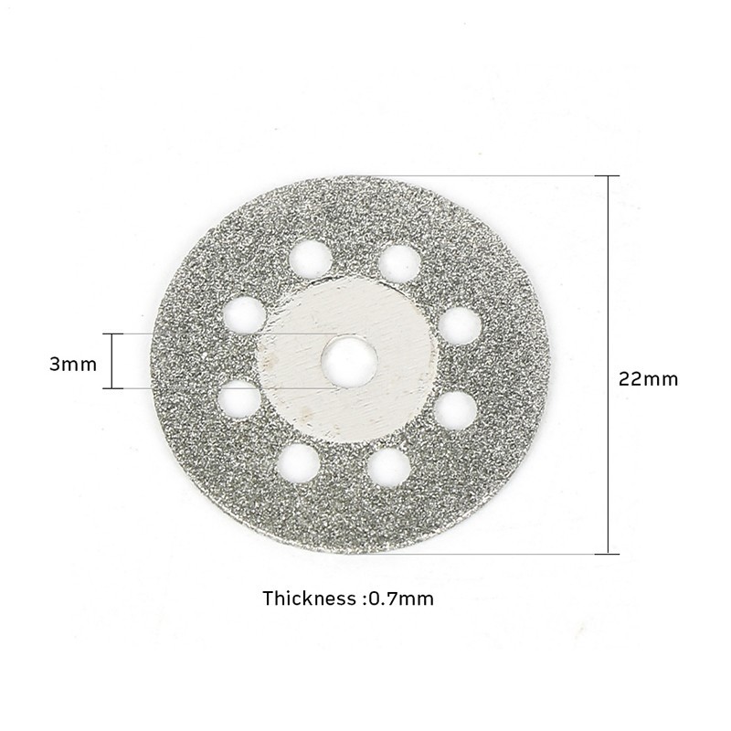 60X Cutting Disc Sanding Wheel Saw Cutter Mandrel Set Rotary Tool Accessories