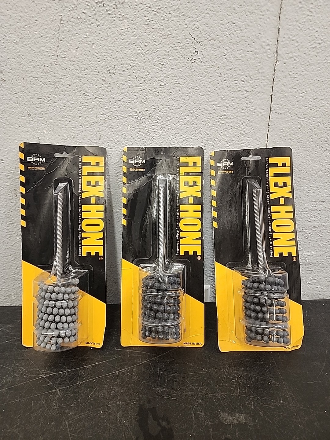 LOT OF 3 Flex-Hone Tool Bc2 Flex-Hone, Different Sizes.