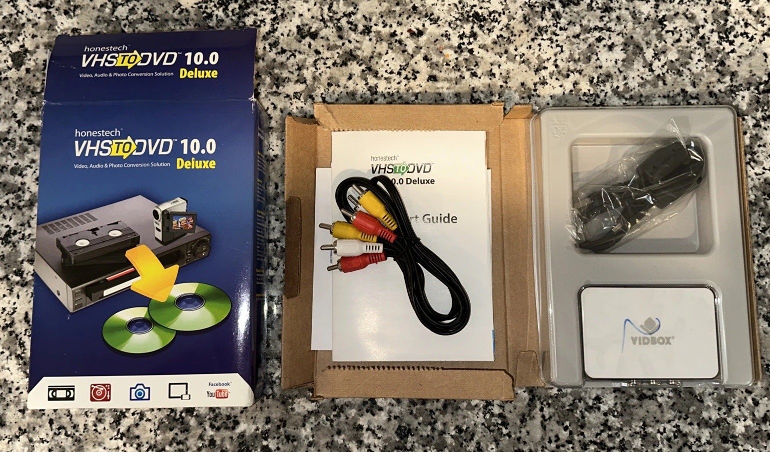 Honestech - VHS to DVD 10.0 Deluxe - Audio Video Photo Converter *CIB *NOB