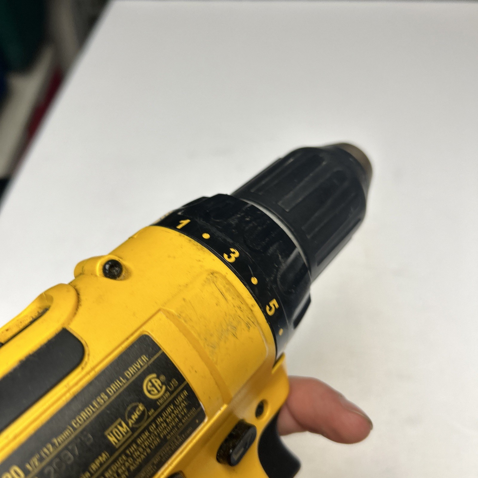 Dewalt DC720 Cordless Power Drill Driver 18V W/Battery