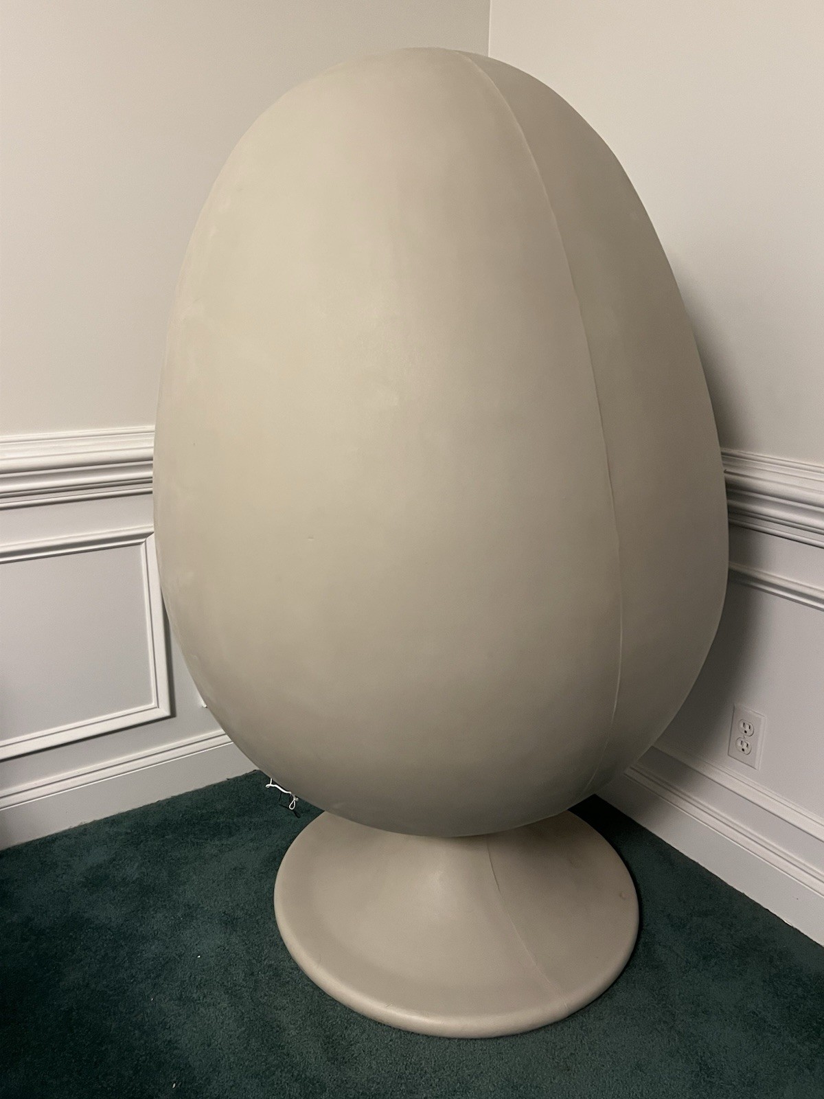 Space Age Atomic Egg Chair Modern MCM Atomic Starkey Laboratories Egg Pod Chair
