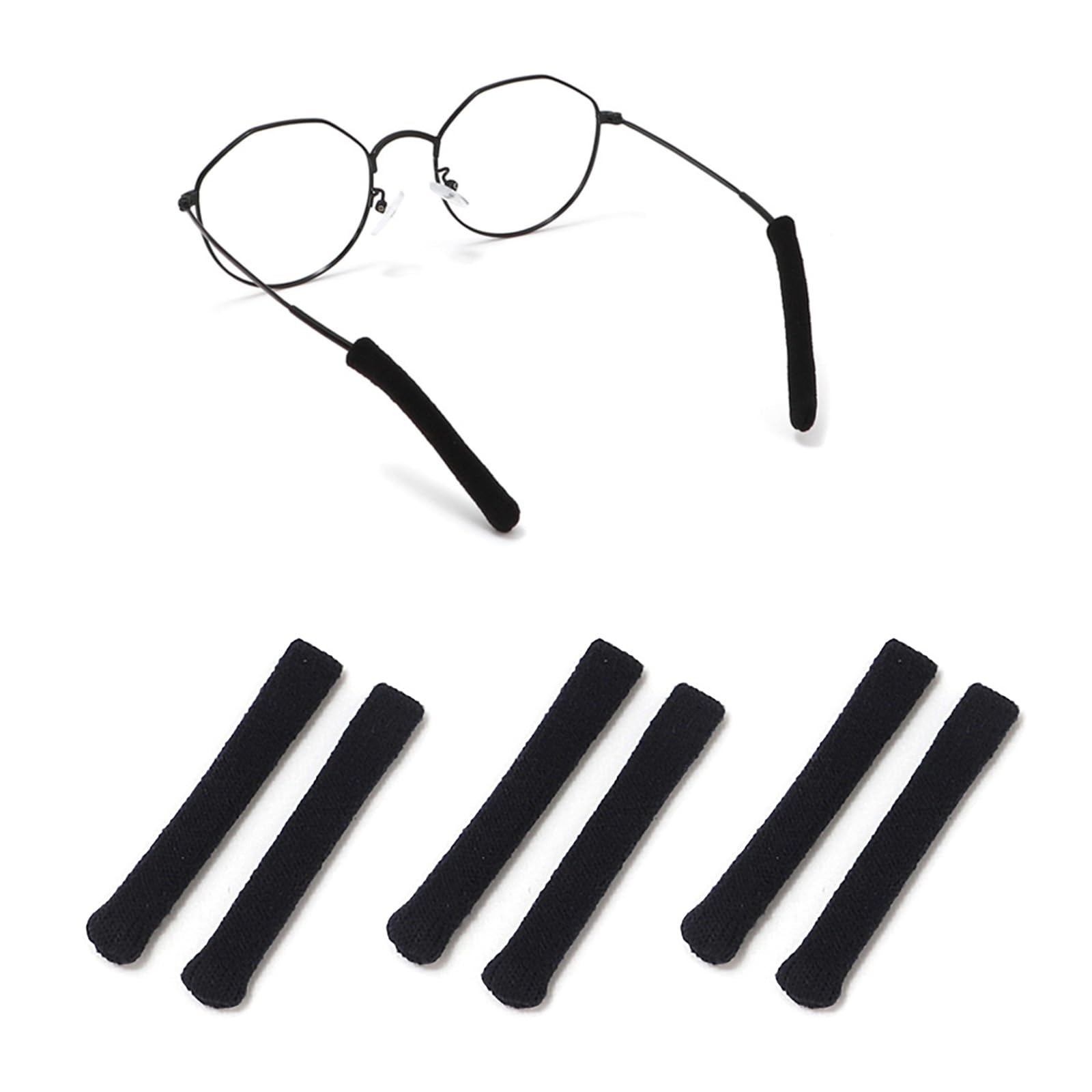 Upgrade Soft Knitting Cotton Eyeglasses Ear Grips, Eyeglasses Temple Tips Sle...