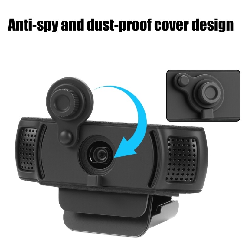Camera Skin AntiScratch Surfaces Integrated Privacy Shutters for C920x HDPro