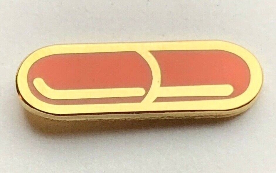 RED PILL Lapel Pin - The Matrix - Take the Red Pill how deep is the rabbit hole?