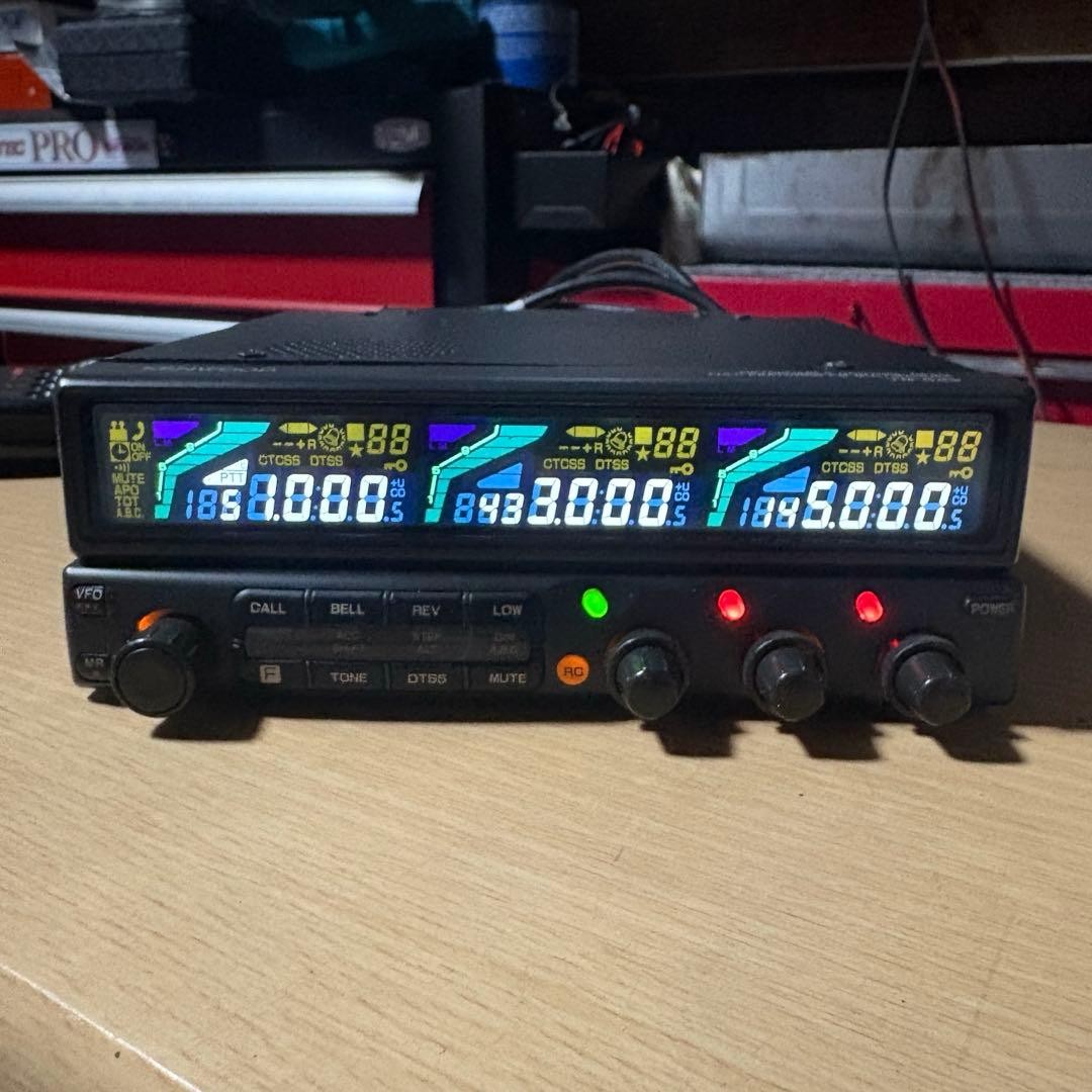 Kenwood TM-643 Modified Tri Band 50/144/430MHz Mobile Ham Radio AS-IS From Japan