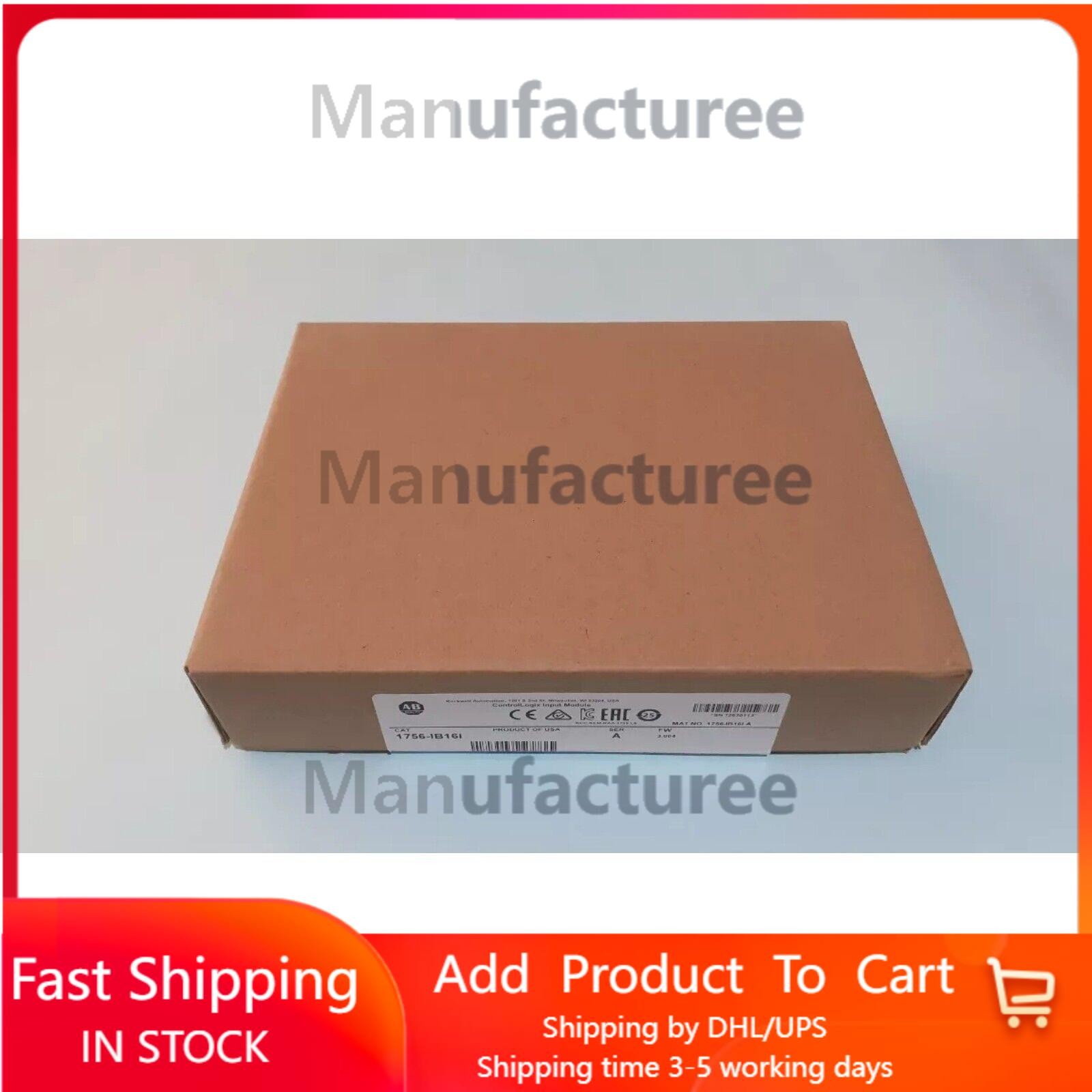 New Allen-Bradley 1756-IB16I 16 Point D/I Module AB 1756IB16I Factory Sealed