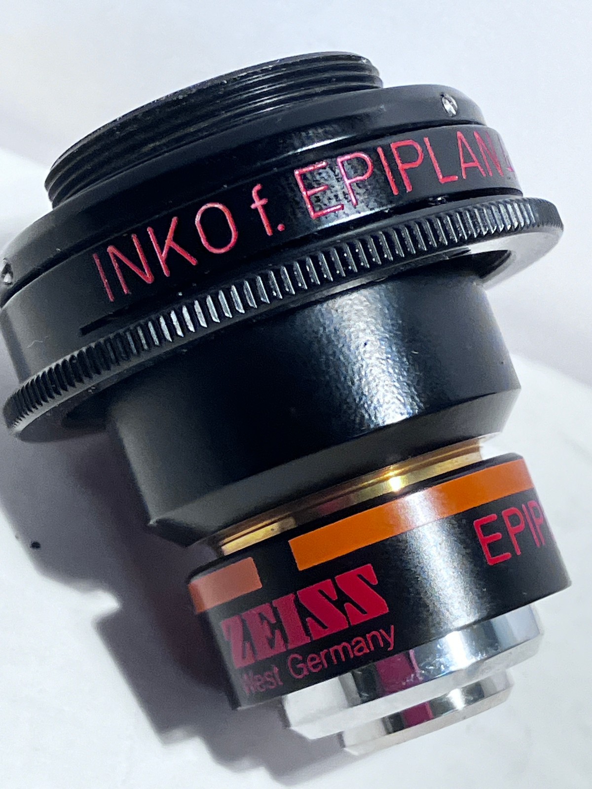 Zeiss INKO Epiplan 8X Reflected Light Microscope Objective 462002-9901