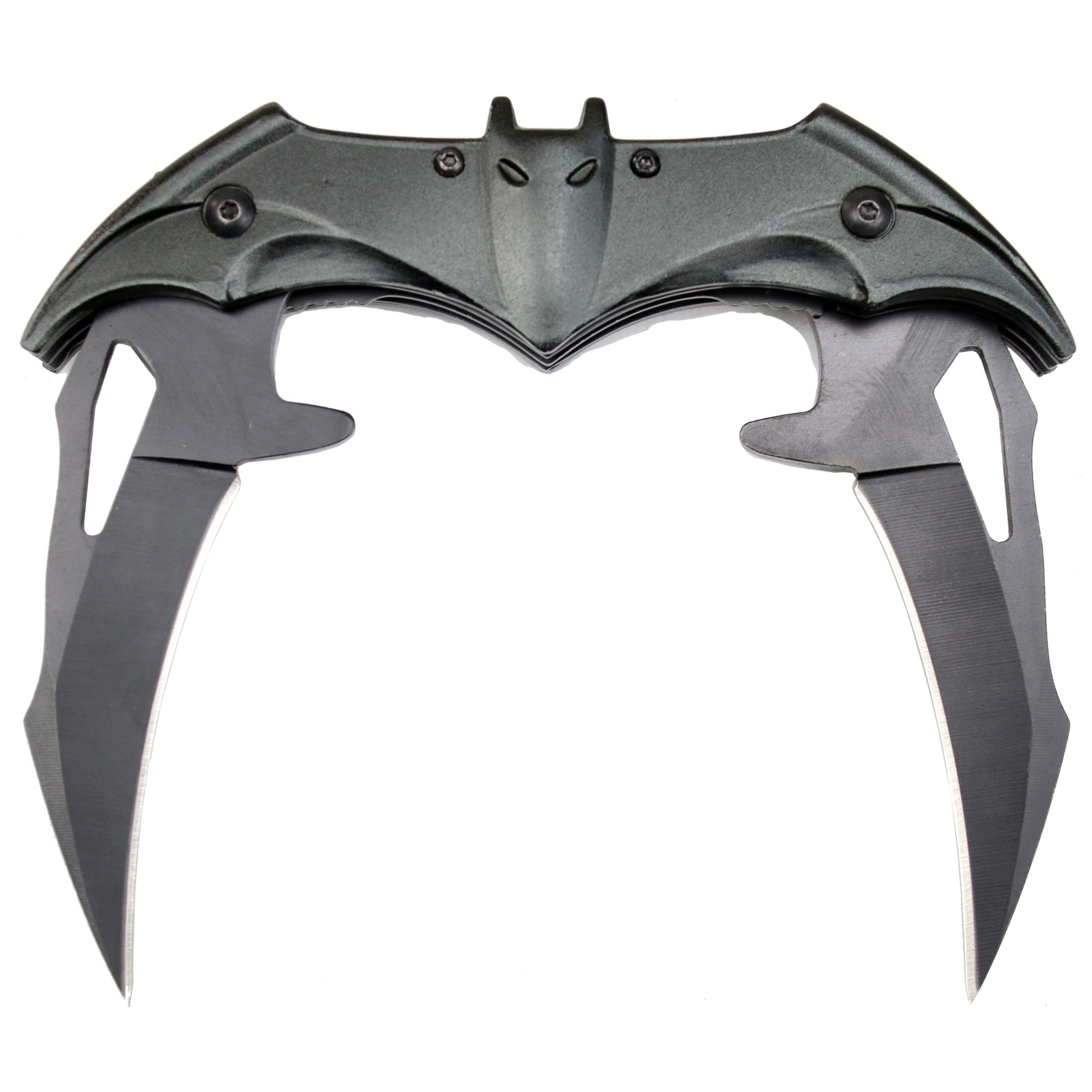 BAT Blade Knife Dual Spring Assisted Knife Knight Batman inspired Folding Pocket