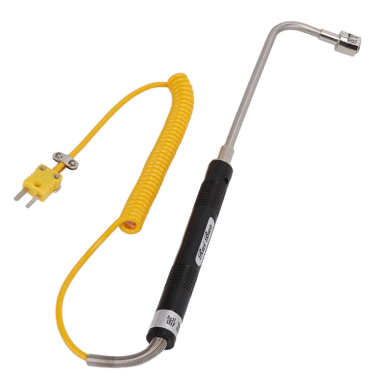K Thermocouple Surface Thermocouple Probe Steel Temperature Sensor with Insul...