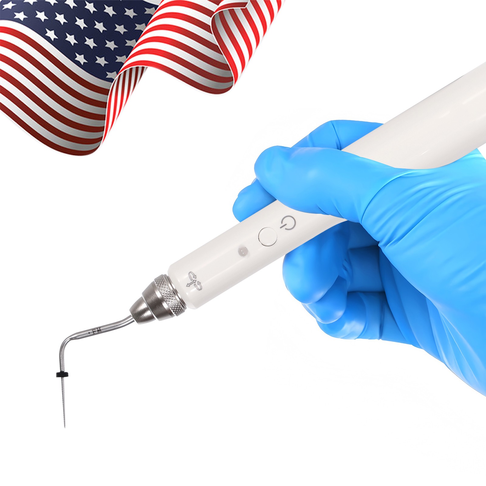 Dental Gutta Percha Obturation System Endo Heated Pen Wireless Eododontic+2 Tips
