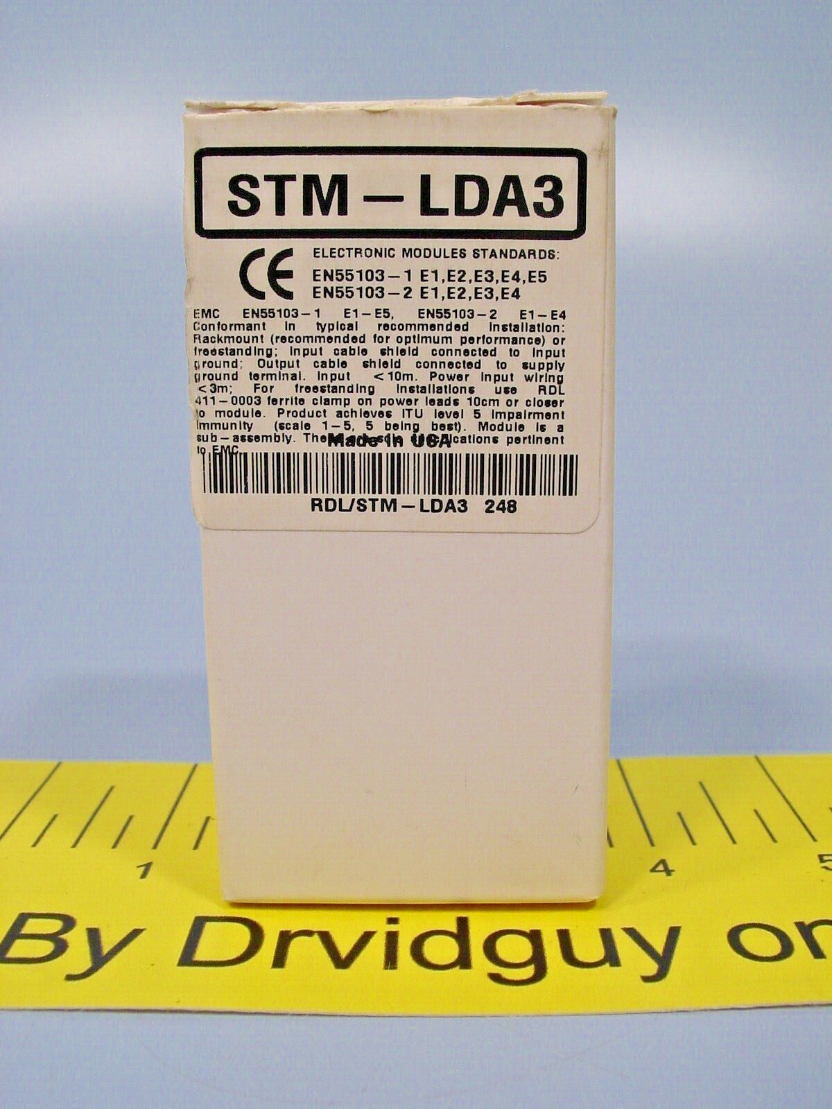 *RDL STM-LDA3 Stick-On Mic Preamp w/Phantom (Studio Quality)