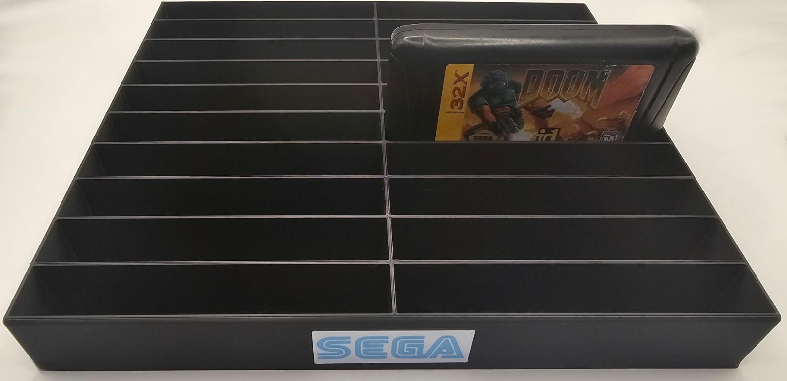 Sega 32X Cartridge Holder Storage Tray with 20 slots