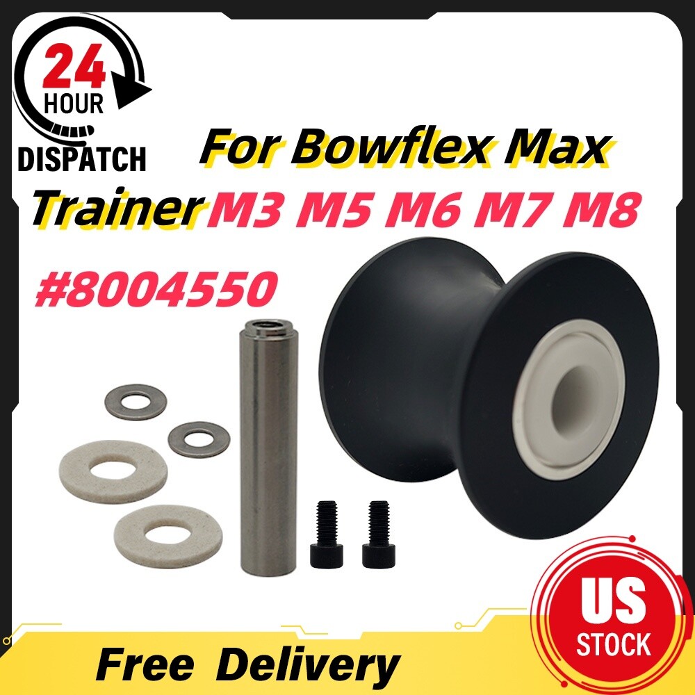 For Bowflex Max Trainer M8 M7 M6 M5 M3 Wheel Replacement Arm Roller Kit #8004550