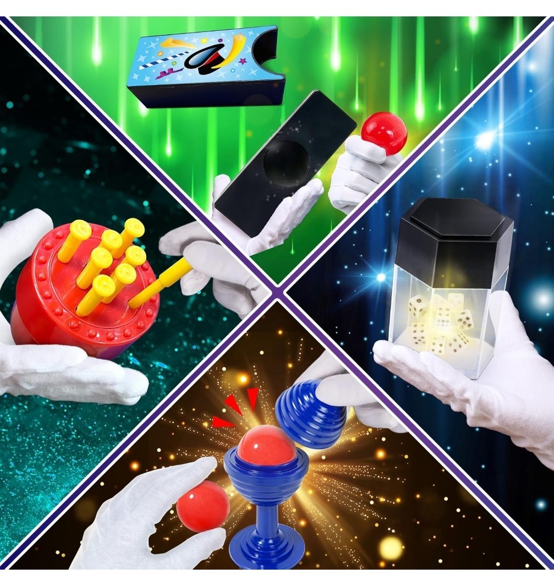 60+ Magic Tricks Kit for Kids