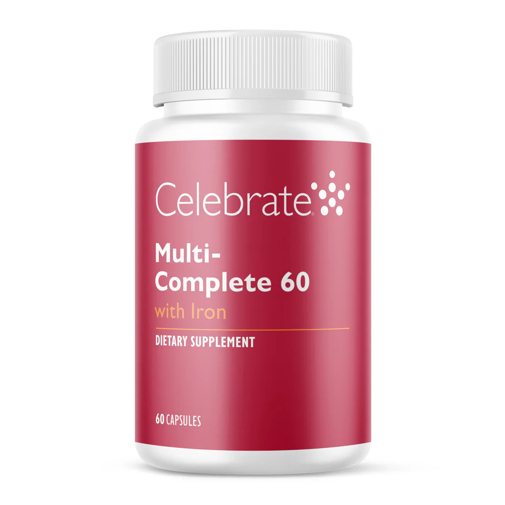 Celebrate Vitamins - Multi-Complete 60 Bariatric Multivitamin with Iron