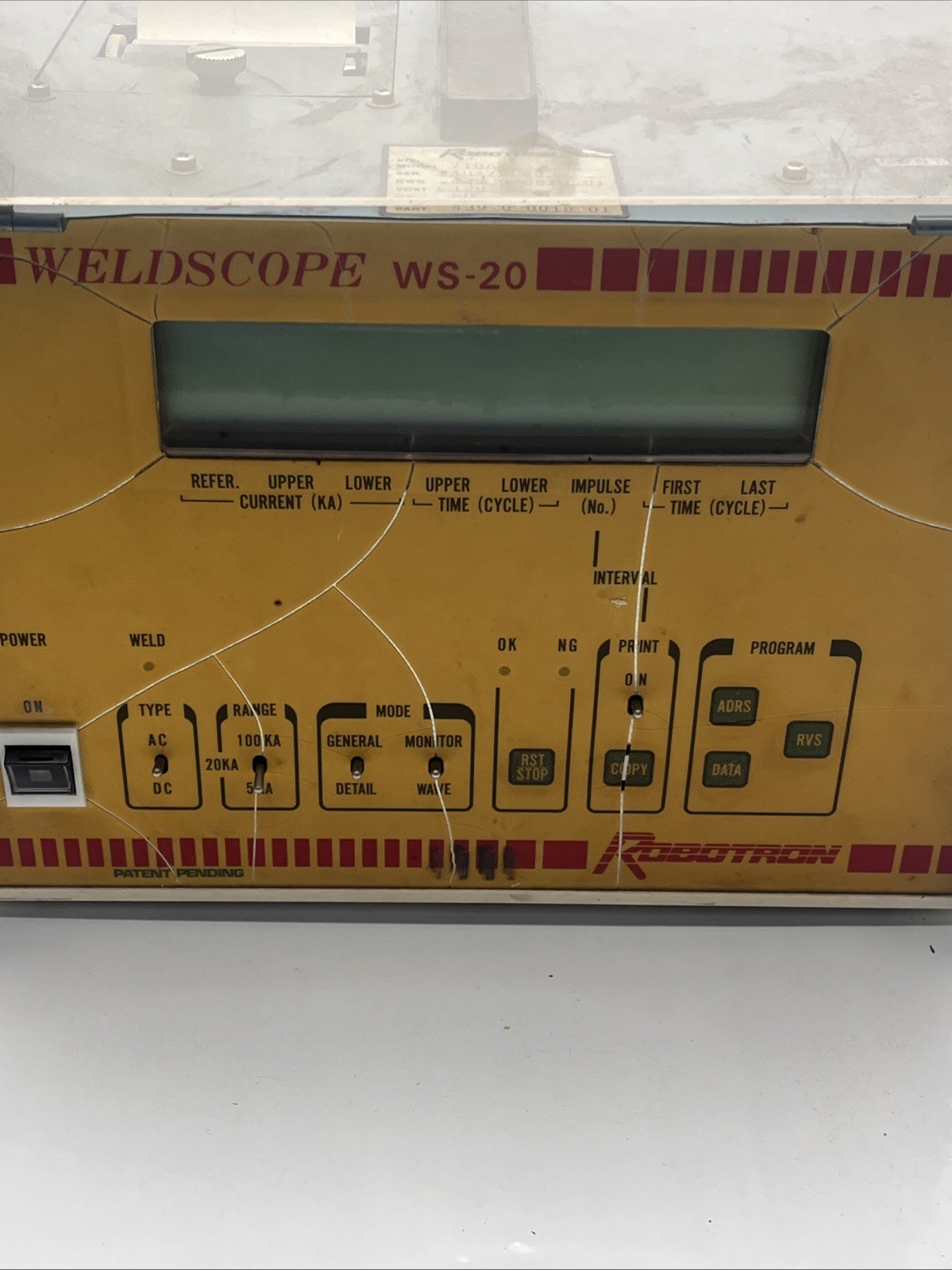 Robotron WS-20 Weldscope 120V, 60Hz 710AY