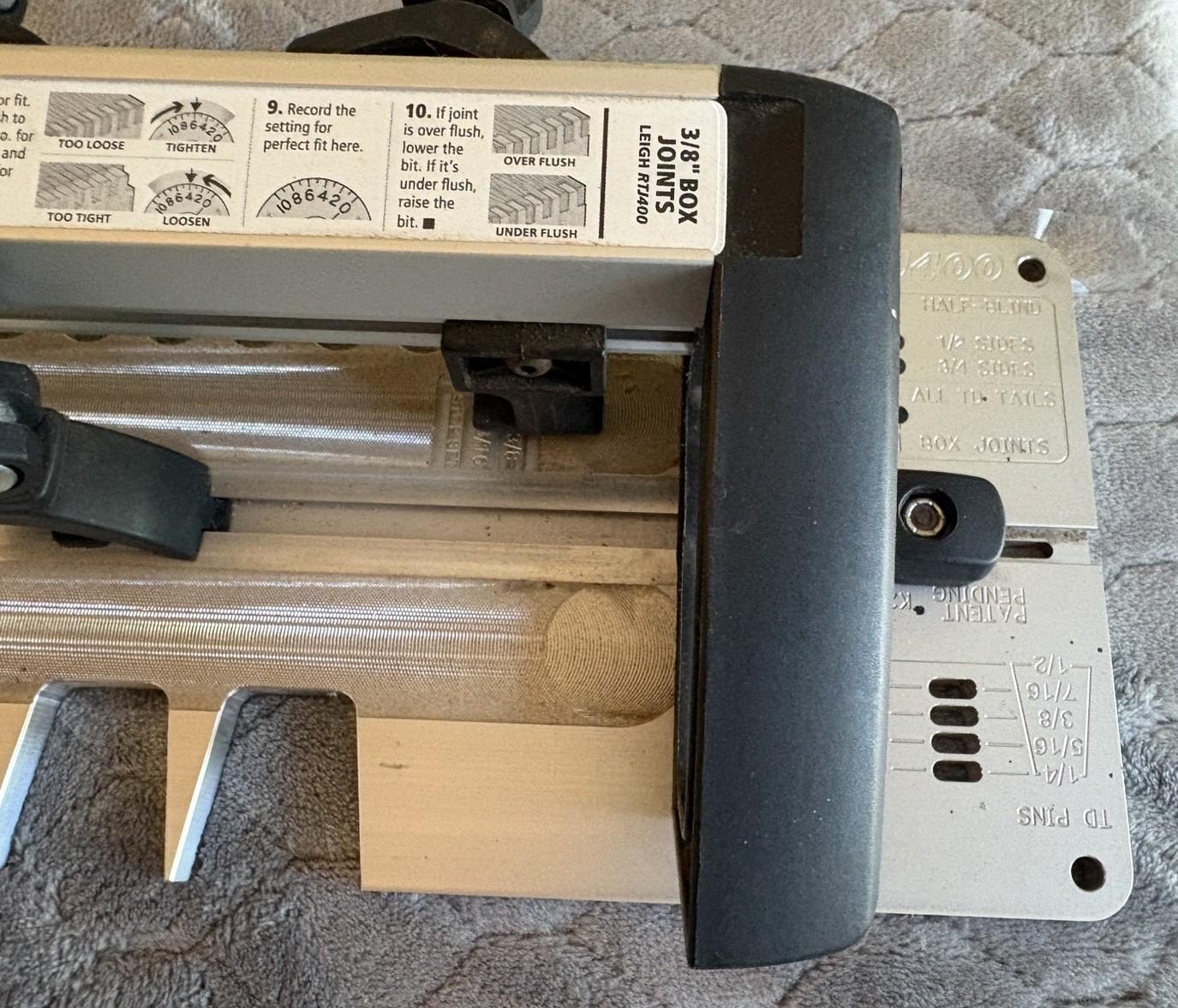 Leigh RTJ 400 Router Table Dovetail Jig