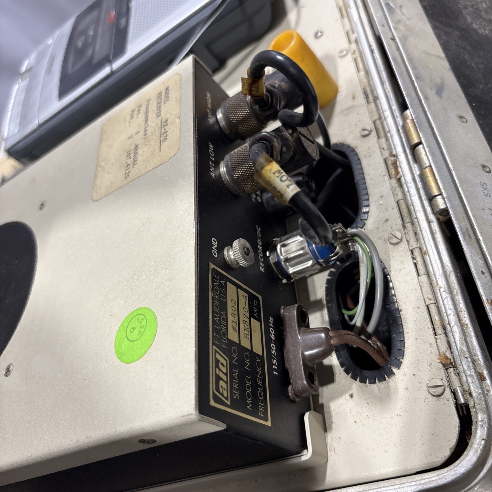Audio Intelligence RX870-A Devices AID Unitel , Not Tested SOLD AS IS Parts