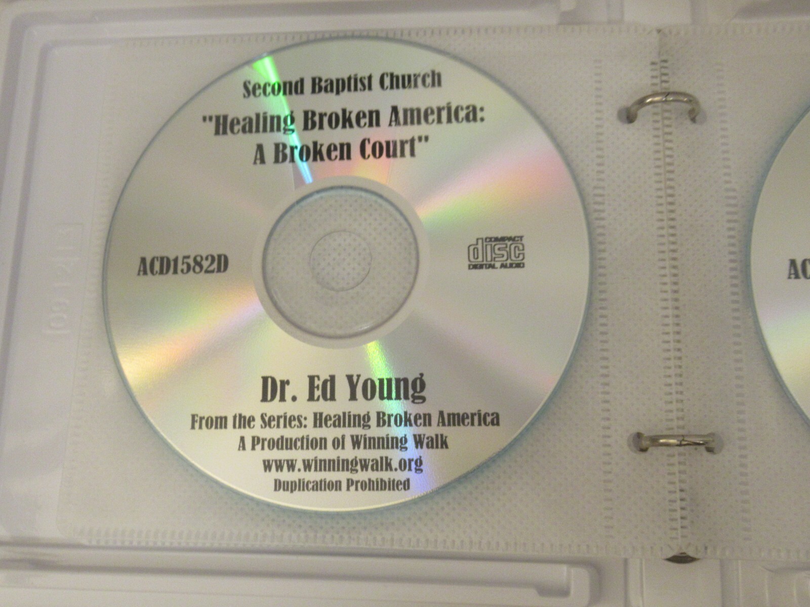 Dr. Ed Young - Healing Broken America (CD) 6-Disc Set
