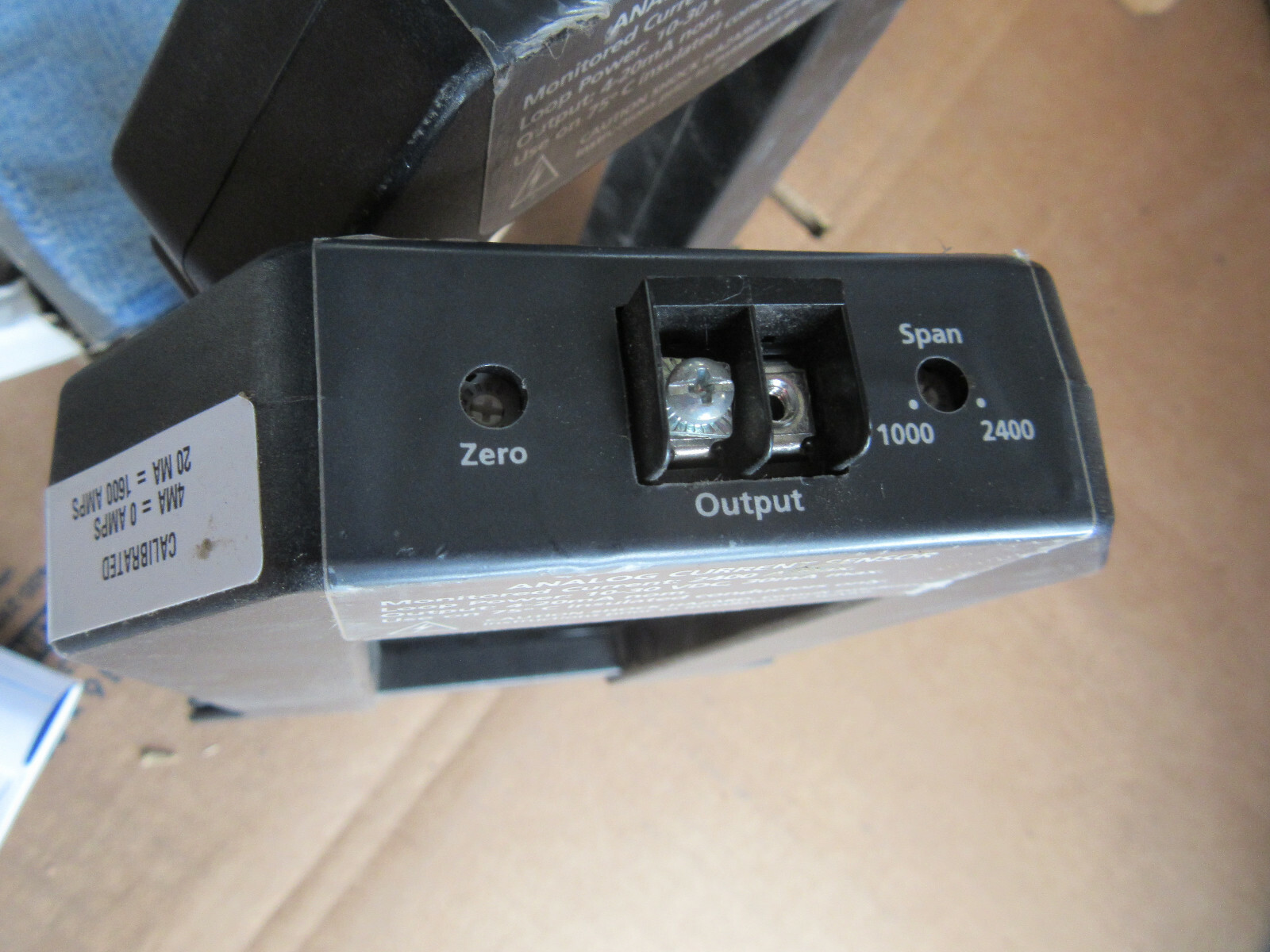 Analog Current Sensor Flex-Core H421 Monitored Current: 1600A 10-30 VDC VGC!!!