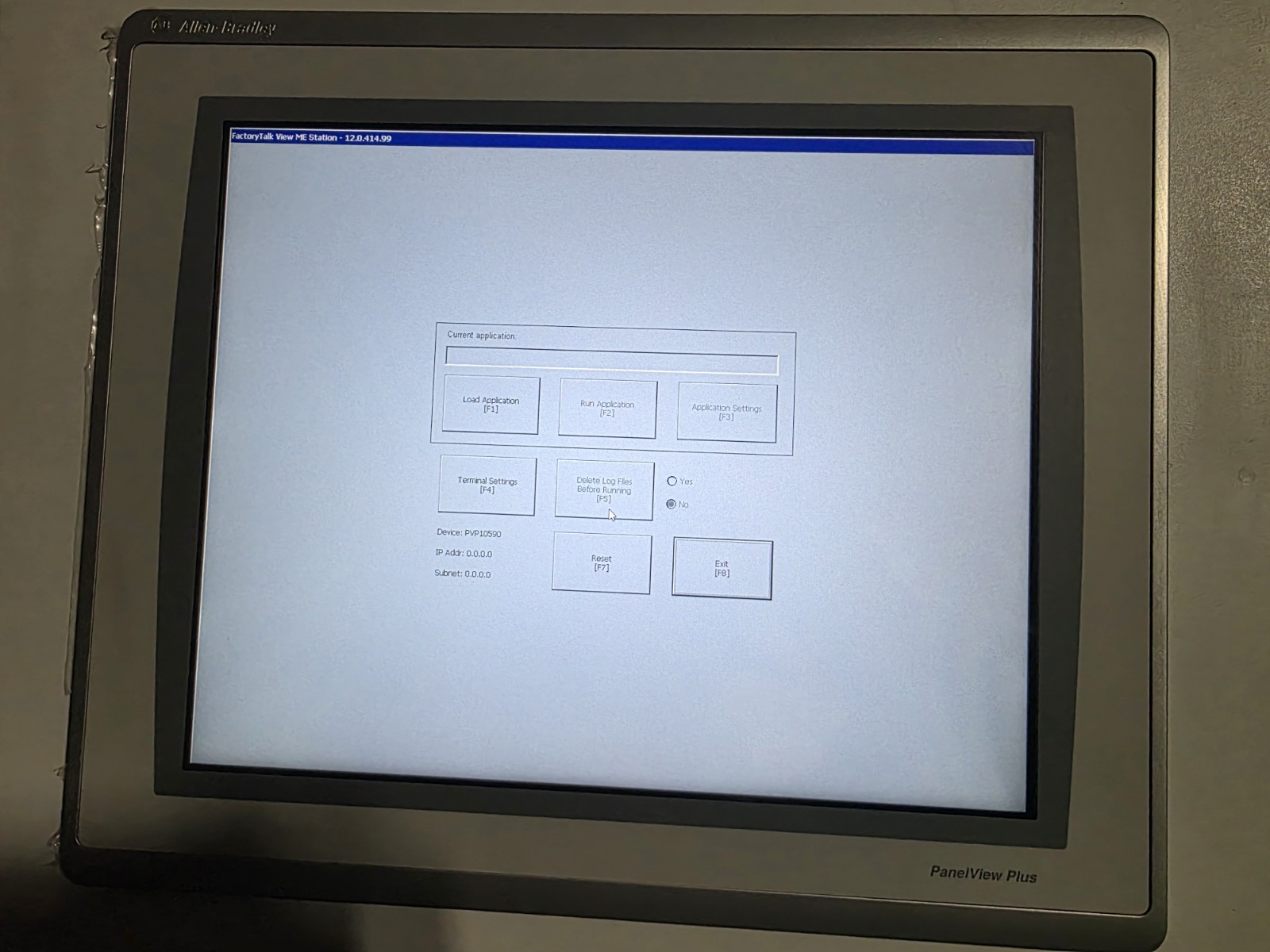 Allen Bradley 2711P-T19C22D9P /B PanelView Plus 7 19" Color/Touch 24VDC Terminal