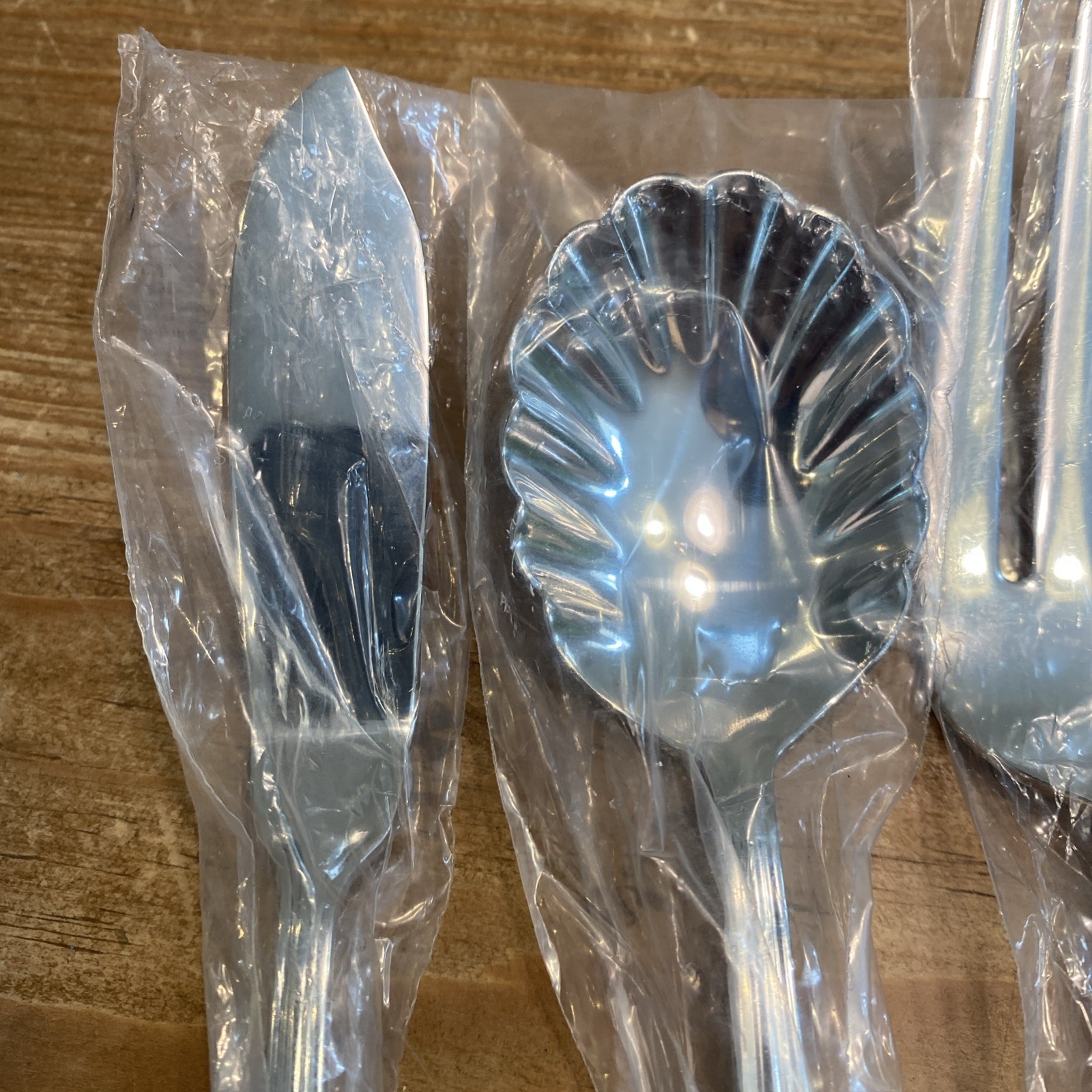 Reed & Barton COLBY stainless Serving Pieces Butter Knife Serving Fork Spoon