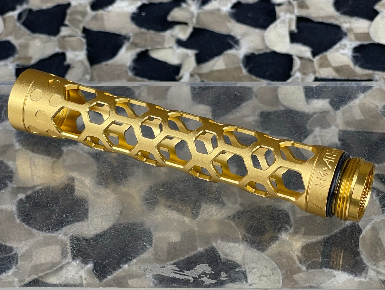 NEW HK Army PWR Hex Barrel Back - Gold