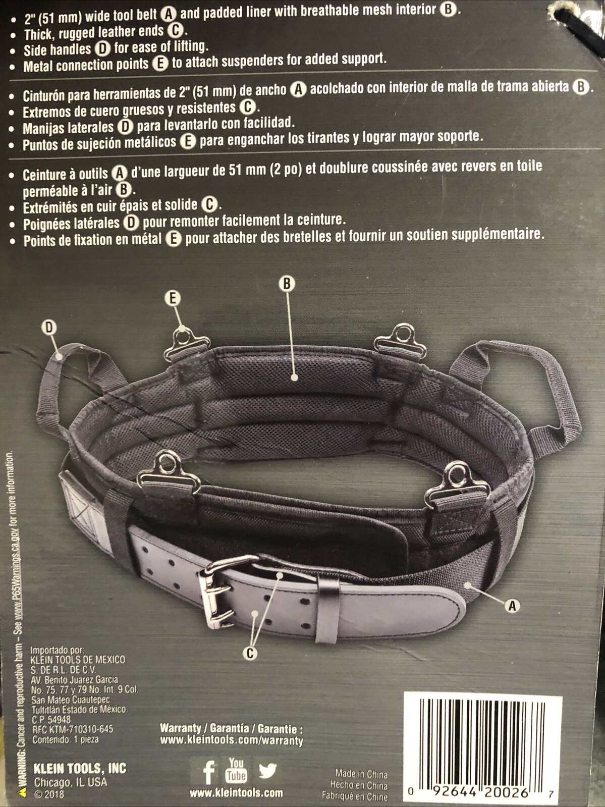 Klein Tools Tool Belts 5246