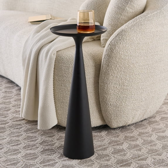 Better Homes & Gardens Truitt Drink Table, Gold/ Black - FREESHIPING