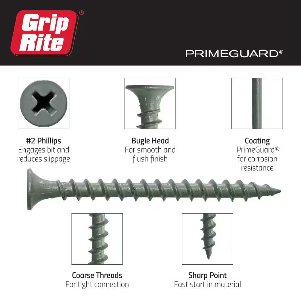 Assorted Outdoor Use Screw Pack 115 per Box