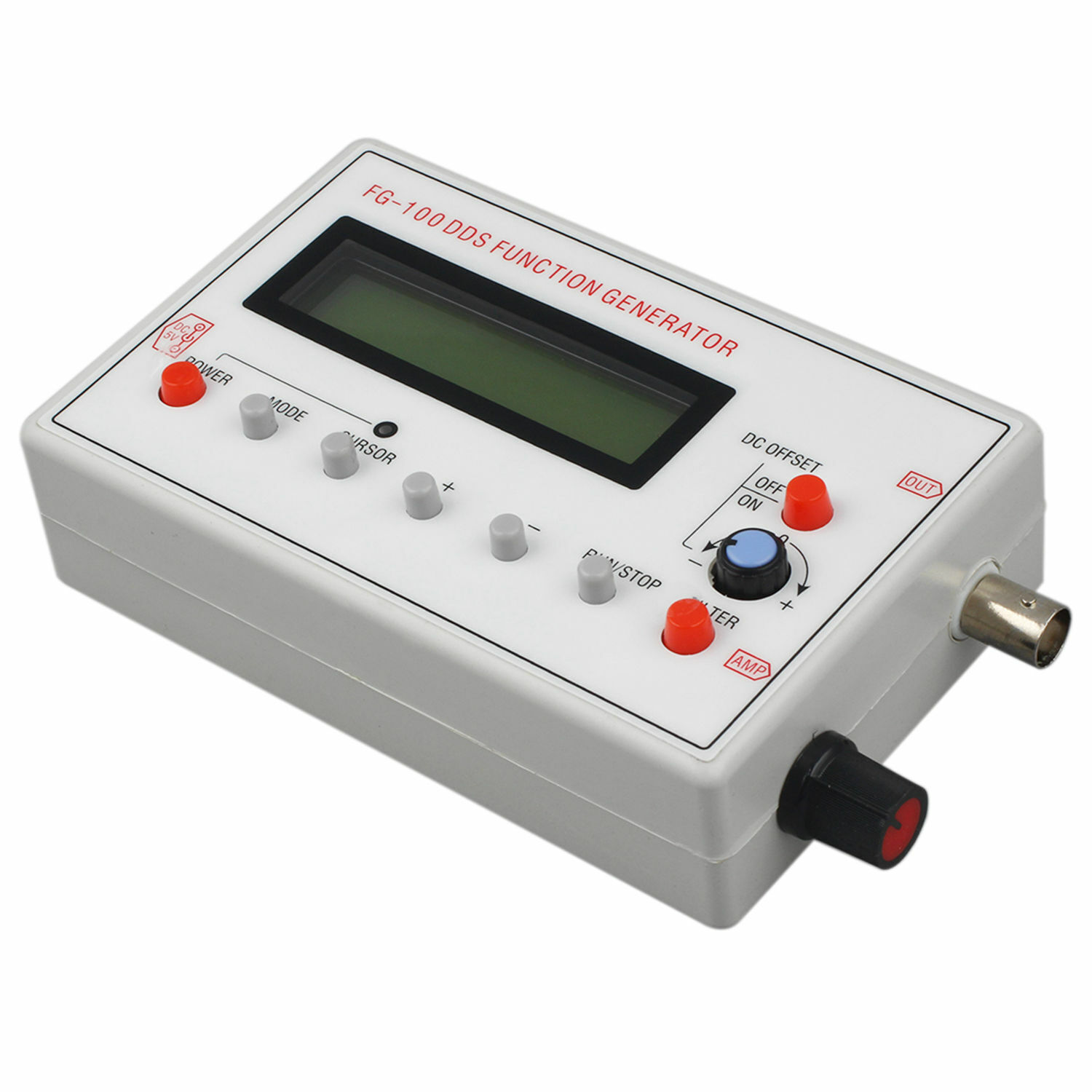 DDS Function Signal Generator Module FG-100 1HZ-500KHz Sine +Square Wave 3.7-10V