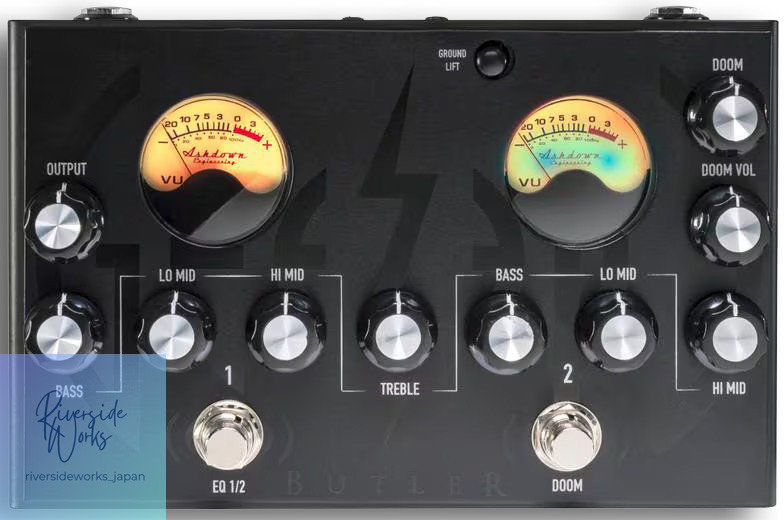 Ashdown Geezer Butler Pedal of Doom Bass Guitar Effects Pedal