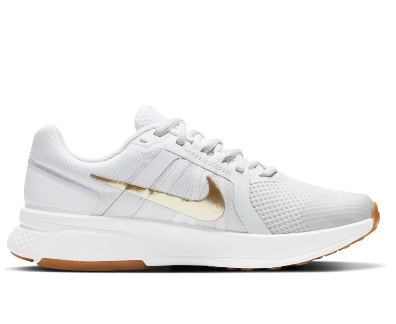 Nike Run Swift 2 Platinum Metallic Gold Women's Size CU3528 010