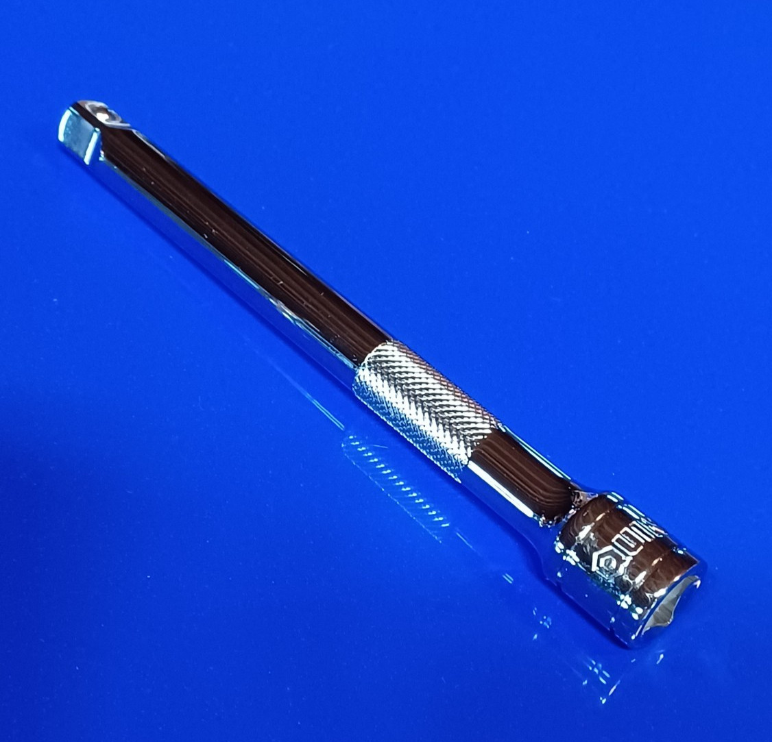 Quinn 3/8" Ratchet Socket Extension Bar Polished Chrome Pick a Length NEW