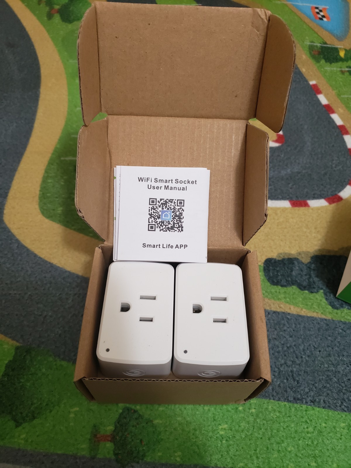 2-Pack 15A Wi-Fi Smart Plug Sockets – Compatible with Alexa, Google Home