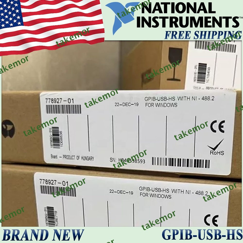 For National Instruments GPIB-USB-HS Interface Adapter IEEE 488 Controller New