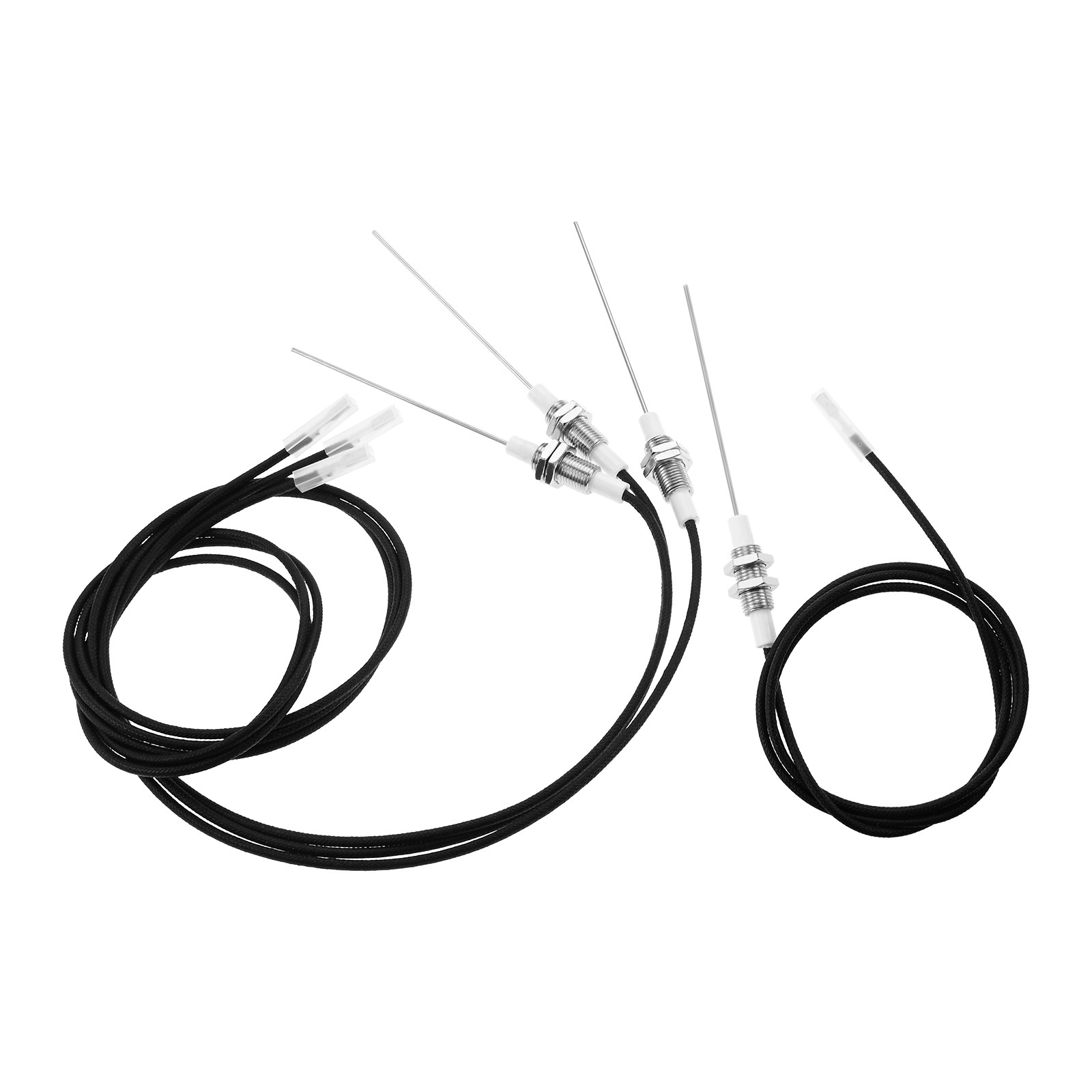 4P Universal Spark Igniter Ceramic Electrode Ignition Plug 36" for Gas Fireplace